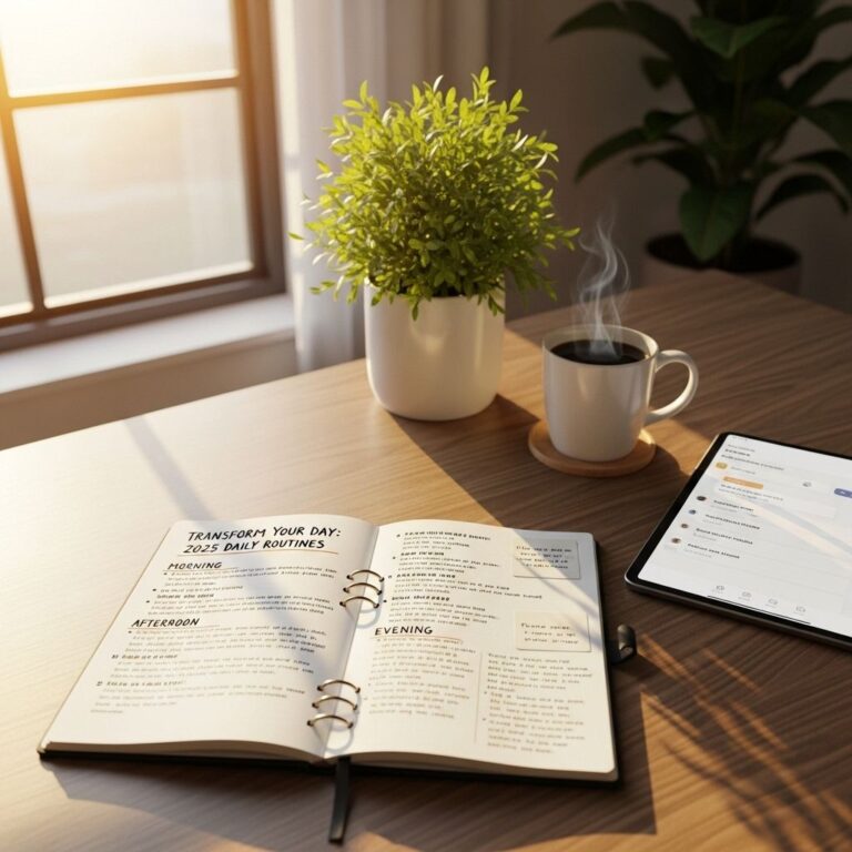 Transform Your Day: 2025 Daily Routines for Success